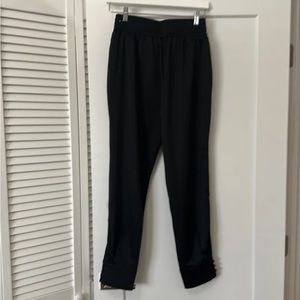 Abercrombie & Fitch woman’s Tuxedo style satin pants